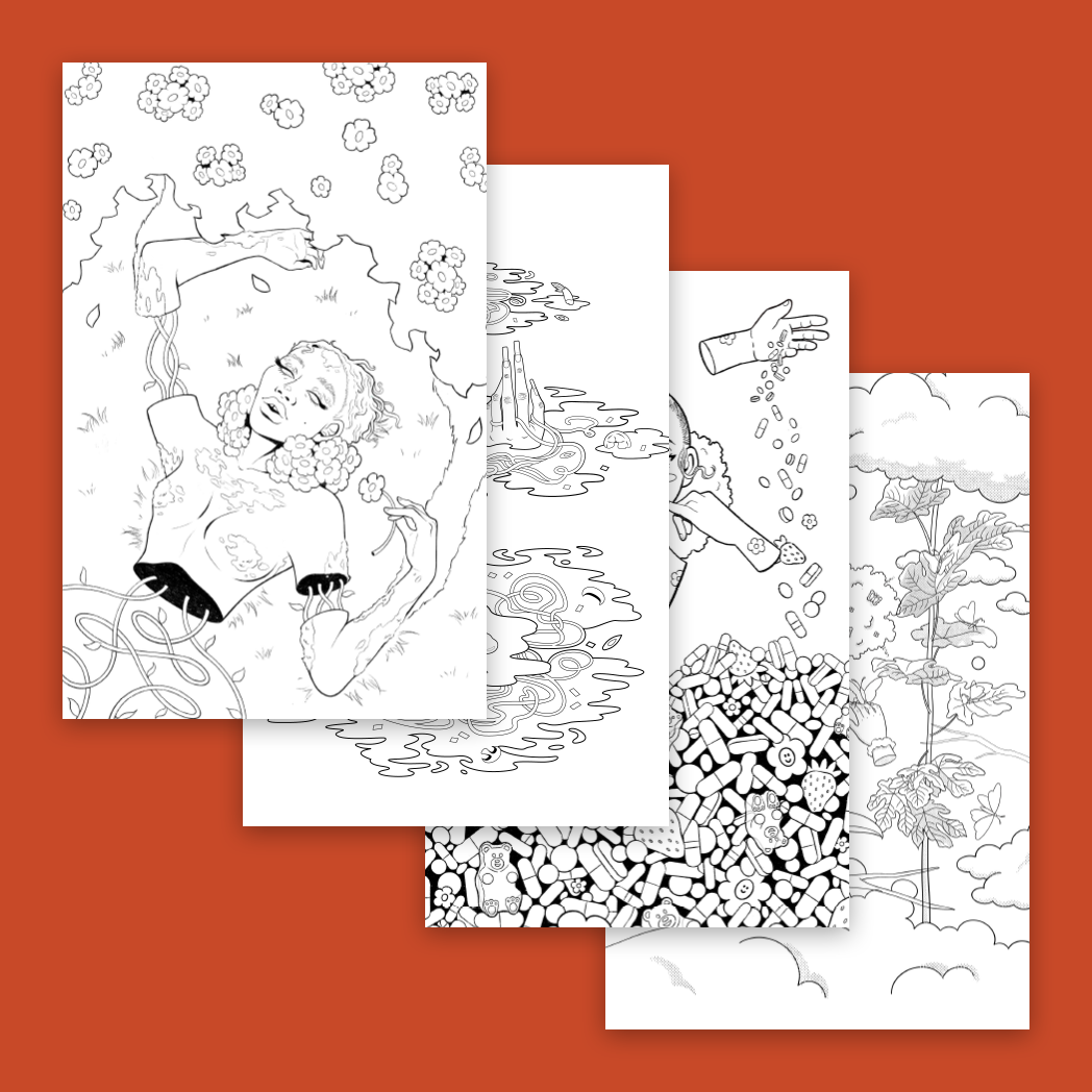 Foxee Coloring Pages