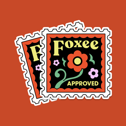 Foxee Approved Stickers